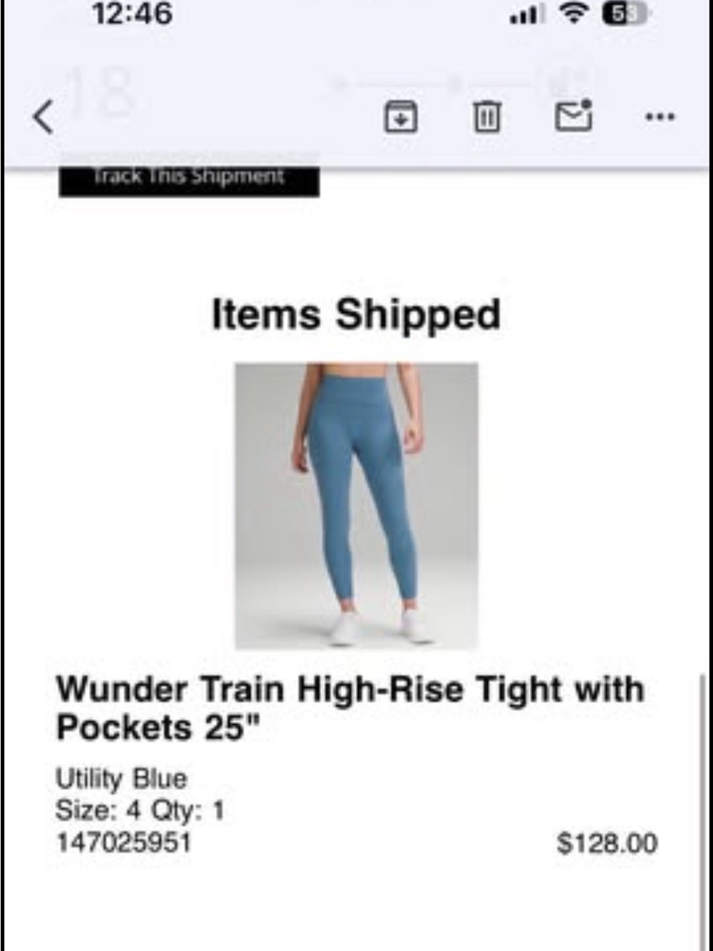 lululemon athletica High-Rise Leggings in Utility Blue